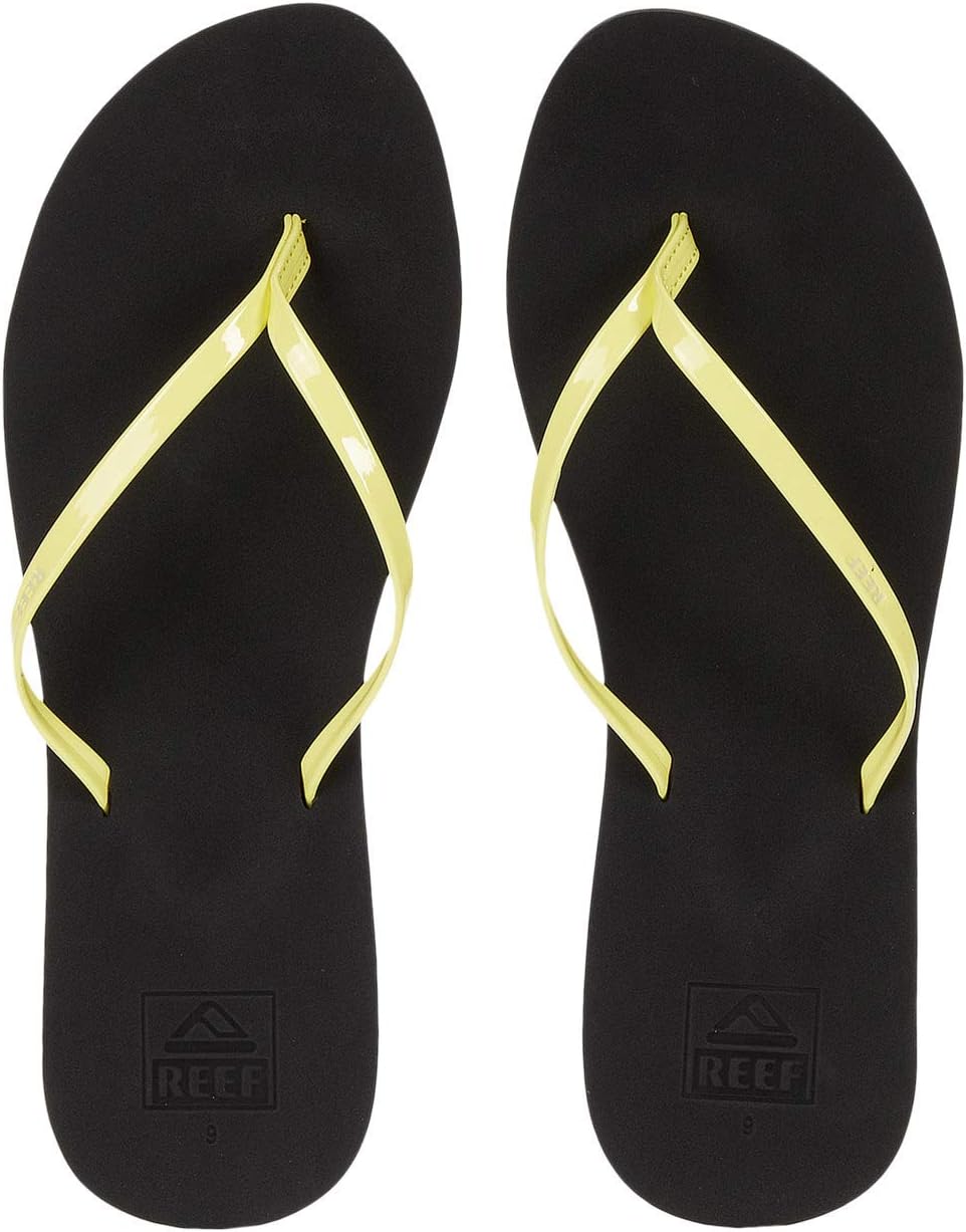 REEF Womens Bliss Nights Flip Flop BlackLemonade