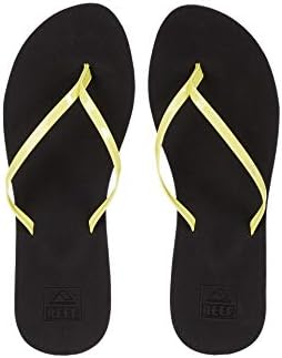 REEF Womens Bliss Nights Flip Flop BlackLemonade
