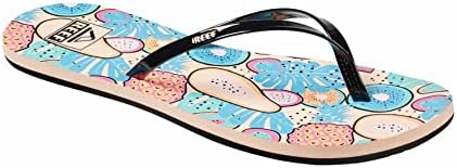 REEF Womens Bliss Nights Flip Flop Tropical Fruit