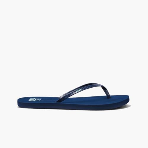 REEF Womens Bliss Nights Flip Flop Blue