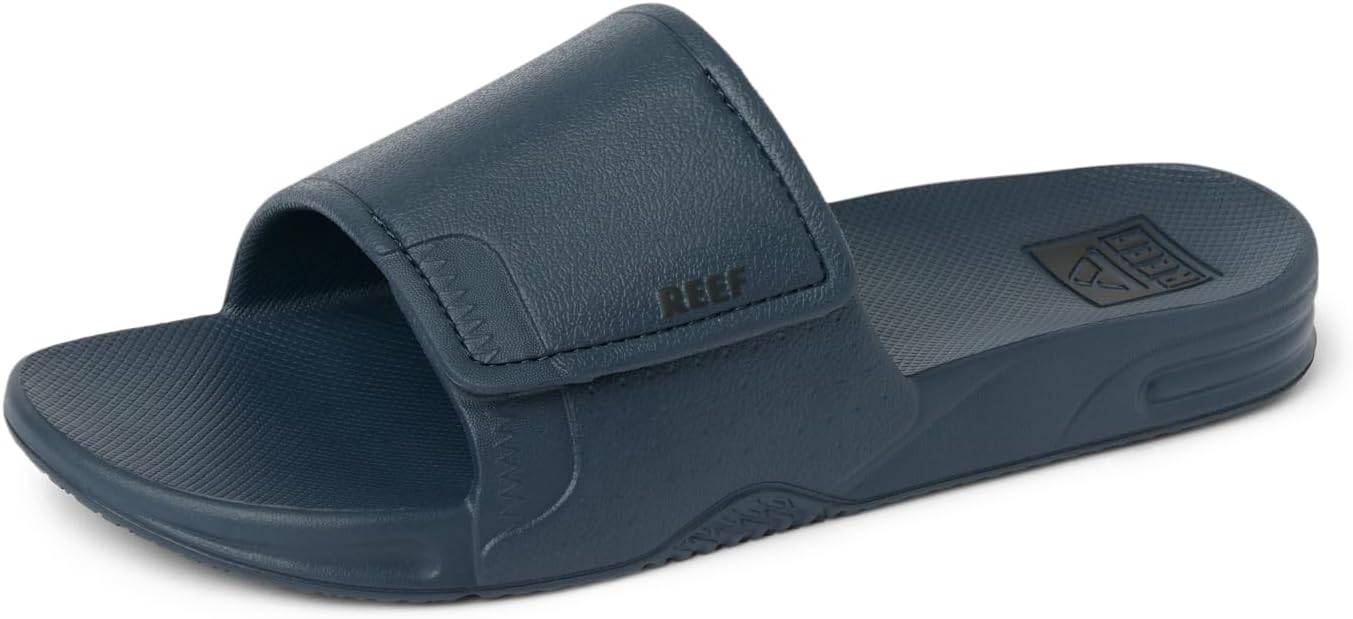 REEF Men's Sandals Fanning Slide H20 Blue