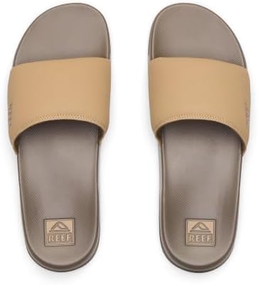 Reef Men's One Slide Sandal TaupeBrown