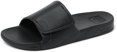 REEF Men's Sandals Fanning Slide H20 Black